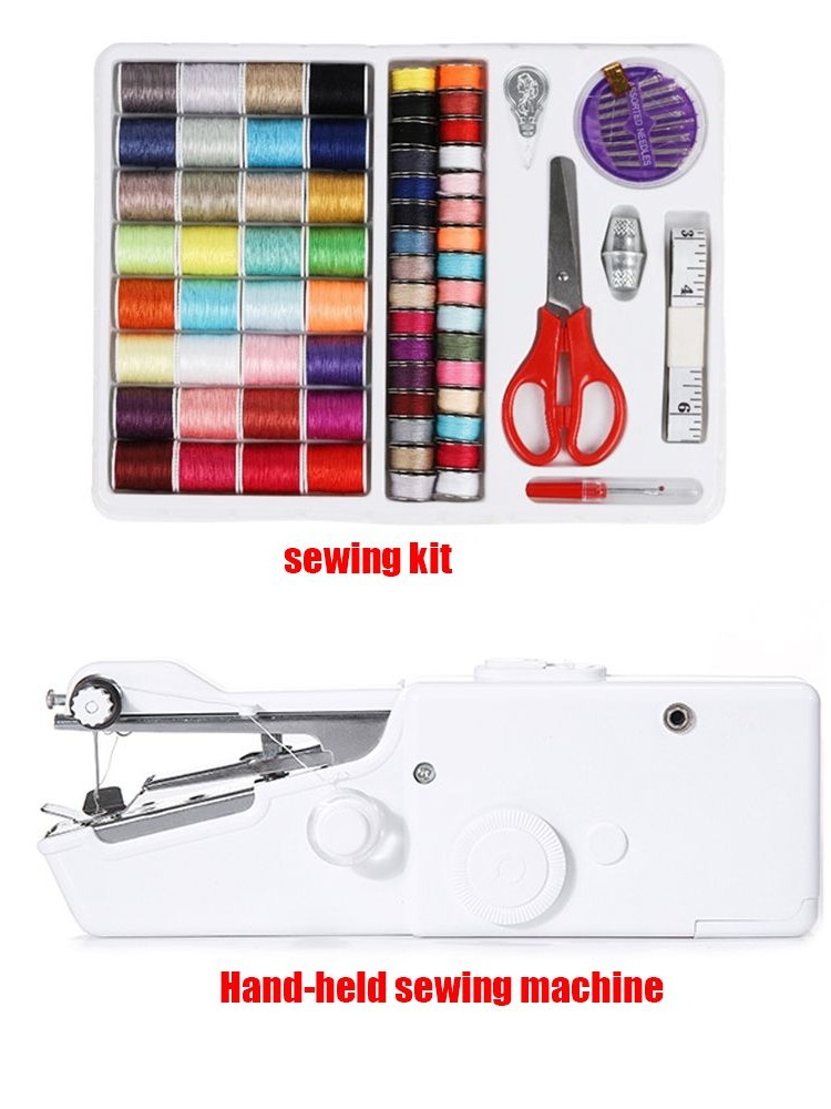 Mini Electric Sewing Machine Handheld - 가정용 생활용품 DIY 도구 전동 재봉틀