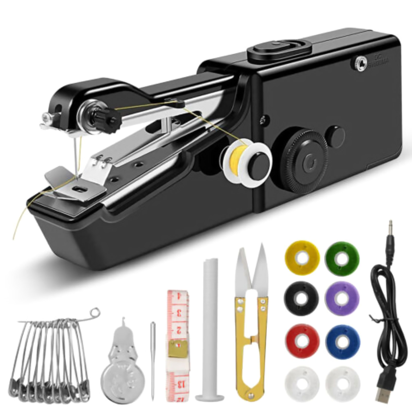 Mini Electric Sewing Machine Handheld - 미니 재봉틀 휴대용 휴대용 전기 재봉틀