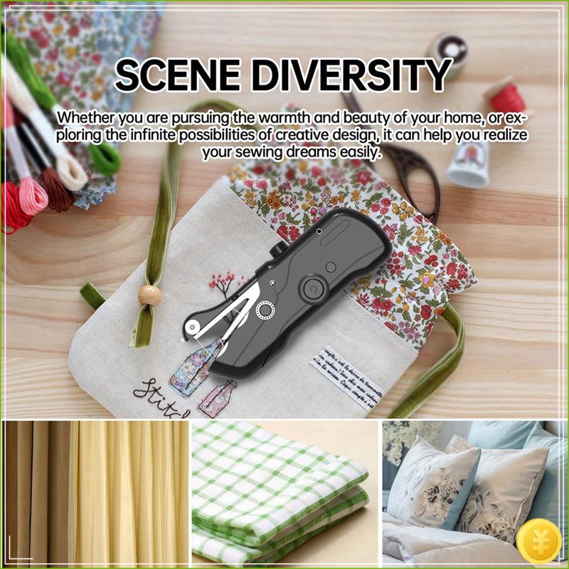 휴대용 재봉틀, 전기 스위치, 작동하기 쉬운, 휴대용  - Mini Electric Sewing Machine Handheld 리뷰 및 가격