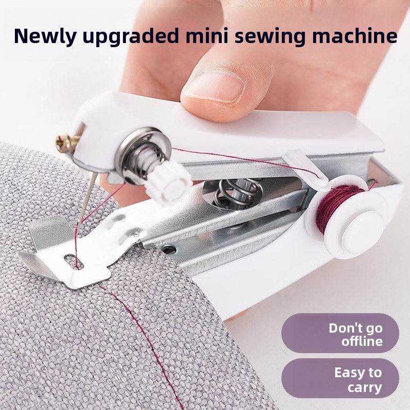 휴대용 핸드헬드 재봉틀 - 여행, 가정 및 야외 DIY - Mini Electric Sewing Machine Handheld 리뷰 및 가격