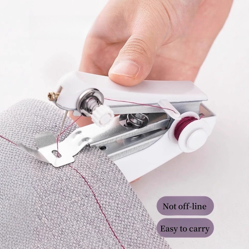 1개 휴대용 미니 재봉틀 핸드헬드 수동 간편 재봉 가정 - Mini Electric Sewing Machine Handheld 리뷰 및 가격
