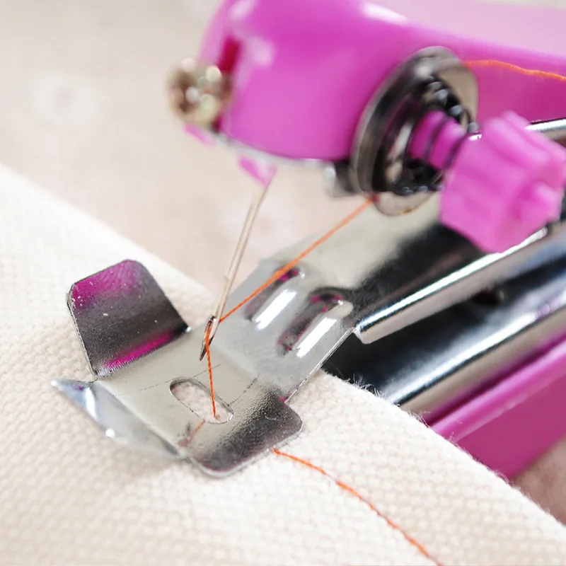 미니 휴대용 핸드헬드 재봉틀 - 가정, 여행 및 원단  - Mini Electric Sewing Machine Handheld 리뷰 및 가격