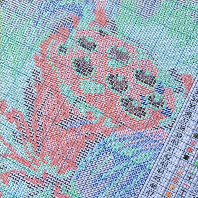 [CC2245 - 크리스마스, 대부분의 바늘 포함] 초 - Cross Stitch Stamped Kits Beginners 리뷰 및 가격
