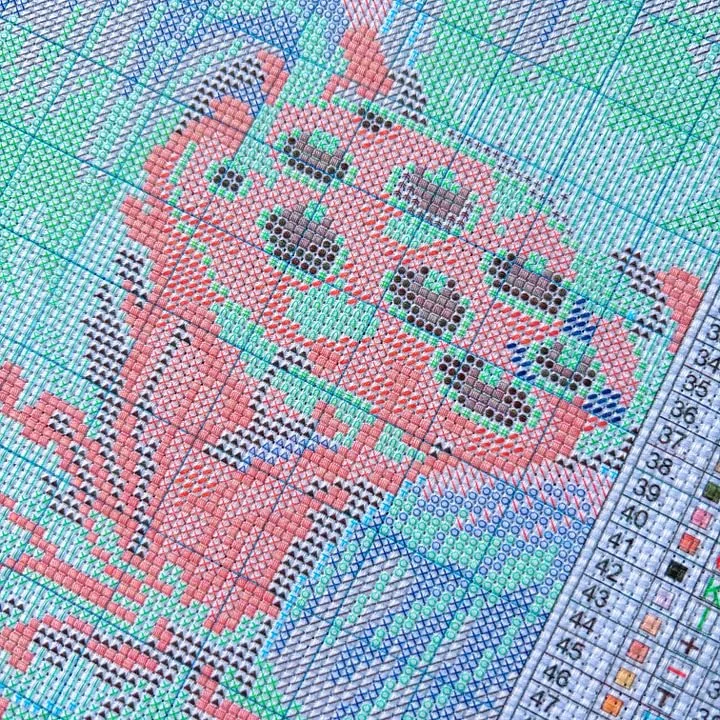 [CC4270 - 행복한 새해] 초보자를 위한 DIY  - Cross Stitch Stamped Kits Beginners 리뷰 및 가격