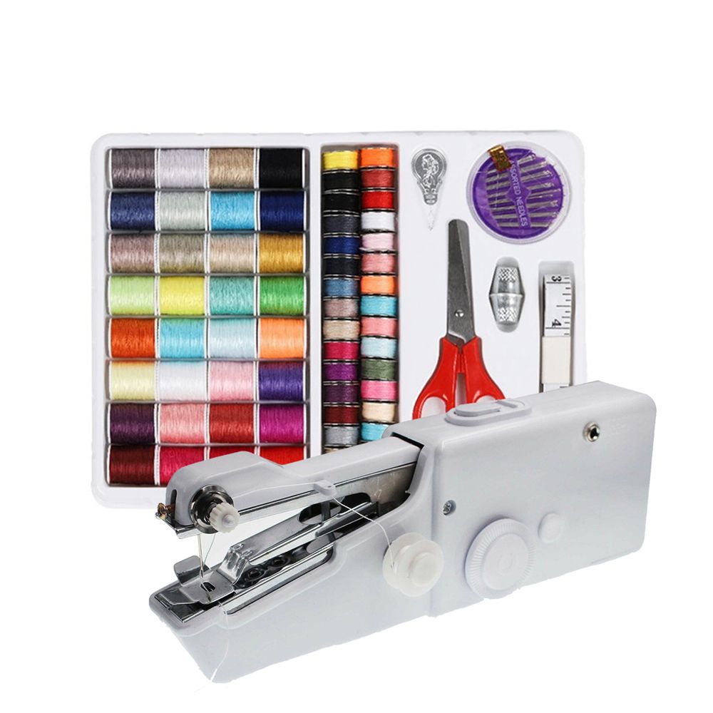 로크드 스티처 스마트 미니 휴대용 손바느질 기계 전동  - Mini Electric Sewing Machine Handheld 리뷰 및 가격