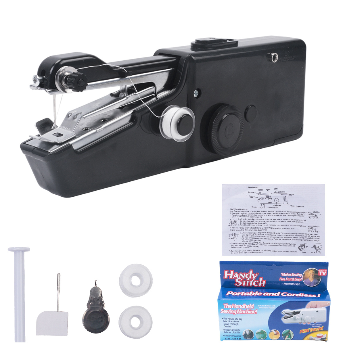 미니 재봉틀 휴대용 전기 가정용 소형 컴팩트 재봉기 - Mini Electric Sewing Machine Handheld 리뷰 및 가격