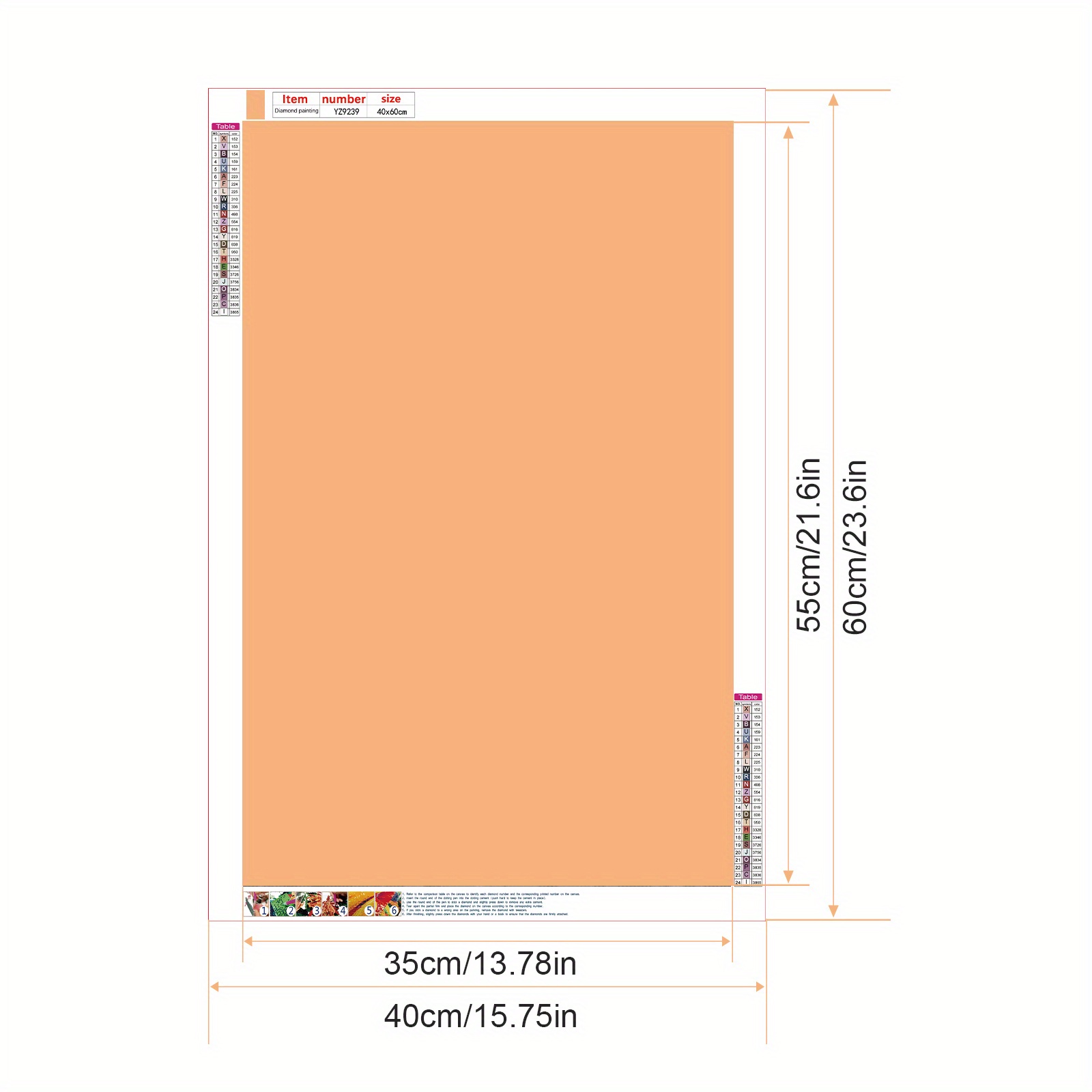 대형 원형 다이아몬드 페인팅 키트, 5D 장미 원형 풀 - 5D Diamond Painting Kit Full Drill 리뷰 및 가격